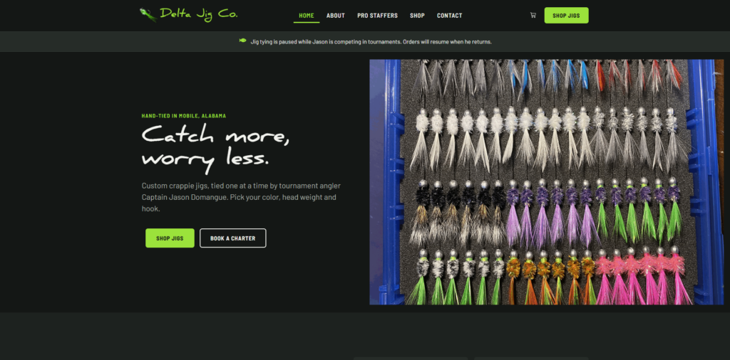 Delta Jig website