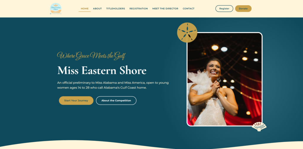 Miss Eastern Shore website